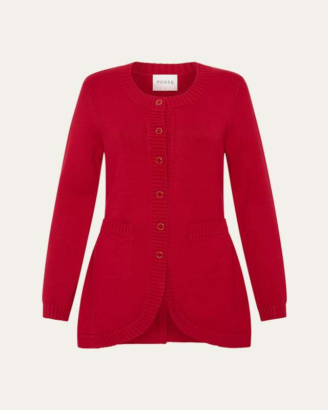 Sabrina Long-Sleeve Cardigan